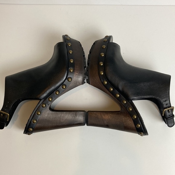 ALICE + OLIVIA 'Sharon' Leather Platform Clogs Size EU 36 (US 6) - Picture 16 of 16